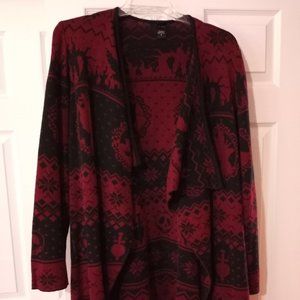 Disney Villains Red & Black Cardigan 3 (Hot Topic)